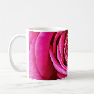 Hot Pink Rose Coffee Mug