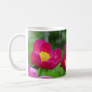 Hot Pink Rose Coffee Mug