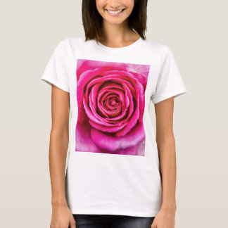 Hot Pink Rose T-Shirt