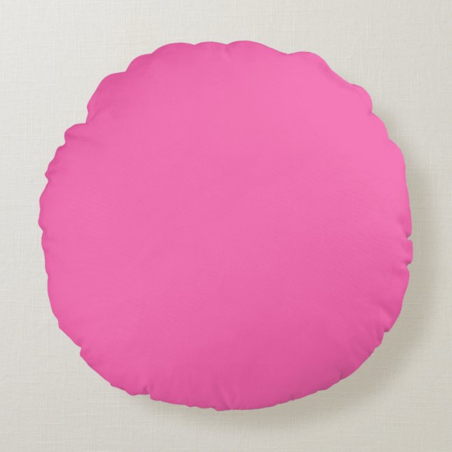 Hot Pink Round Cushion (Front)
