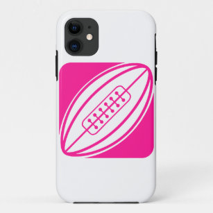 Hot Pink Rugby Case-Mate iPhone Case