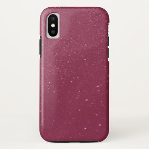 Hot Pink Sand iPhone X Case