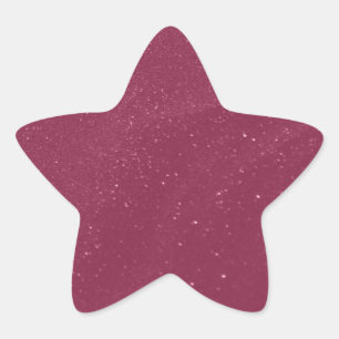 Hot Pink Sand Star Sticker