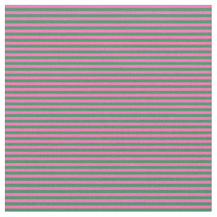 Hot Pink & Sea Green Stripes/Lines Pattern Fabric