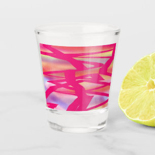 Hot Pink shot glass