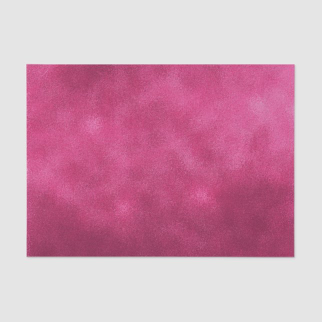 Hot Pink Smudge Colour Tissue Paper (Front)