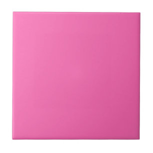 Hot Pink Solid Colour Blank Tile