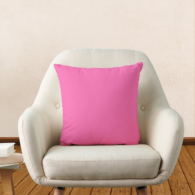 Hot Pink Solid Colour Cushion (Creator Uploaded)