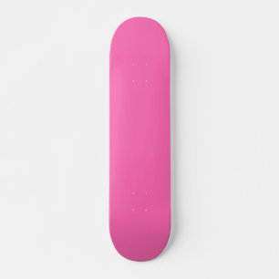 Hot Pink Solid Colour Skateboard