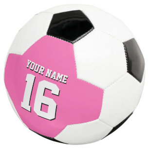 Hot Pink Sporty Team Jersey Football