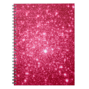 Hot Pink Stars Notebook