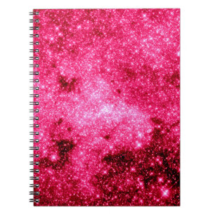 Hot Pink Stars Notebook
