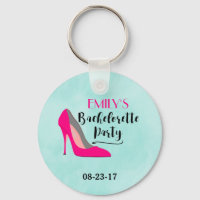Hot Pink Stiletto High Heel Bachelorette Party