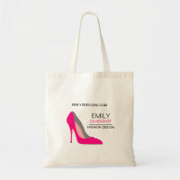 Hot Pink Stiletto High Heel Shoe Chic Business