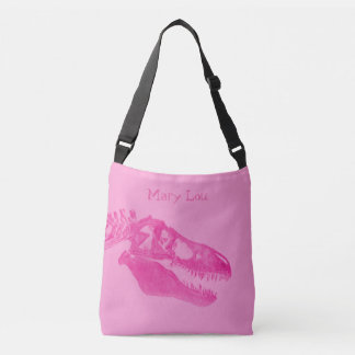 Hot Pink T-Rex Tote Bag