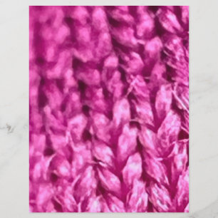 Hot Pink Weave Closeup Scrapbook Paper