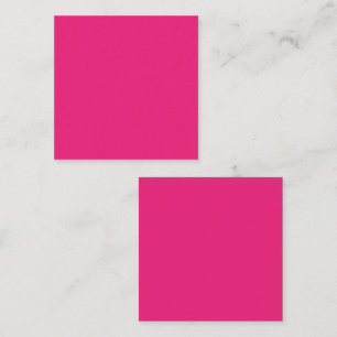 Hot Pink Wedding Bold Solid Colour Invite