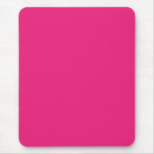 Hot Pink Wedding Bold Solid Colour Invite Mouse Mat