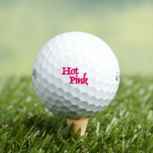 Hot Pink White Callaway Supersoft golf balls 12 pk