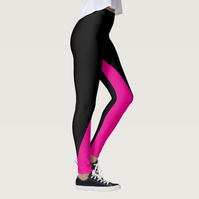 Hot pink with custom colour leggings (Right)
