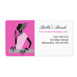 Hot Pink Woman Jewellery Fashion Model