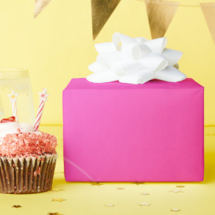 Hot Pink Wrapping Paper