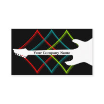 Hot Pop Colour Guitar Business