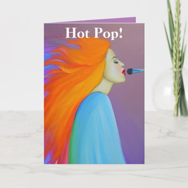 Hot Pop Thank You Card (Front)