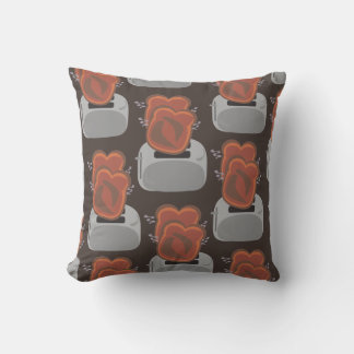 Hot Poppin Toast Cushion