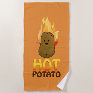 Hot Potato Beach Towel
