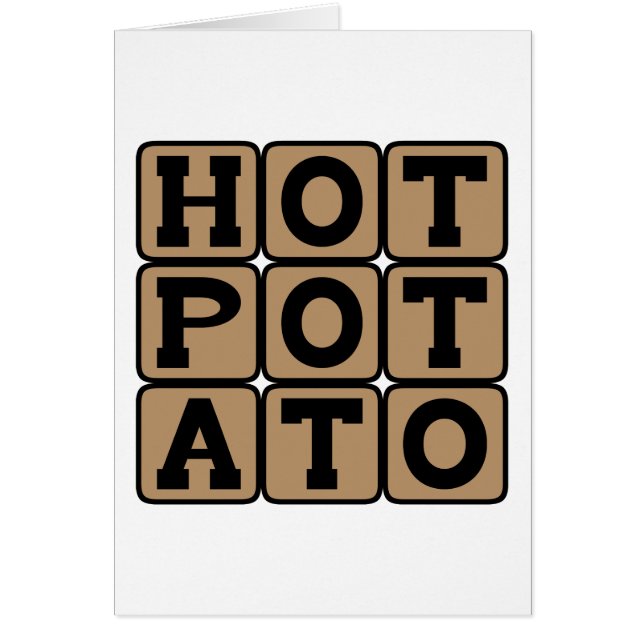 Hot Potato, Children's Game (Front)