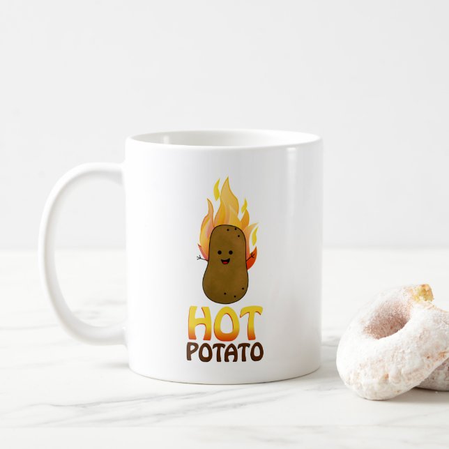 Hot Potato Coffee Mug (With Donut)