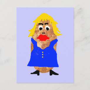 Hot Potato Items Postcard