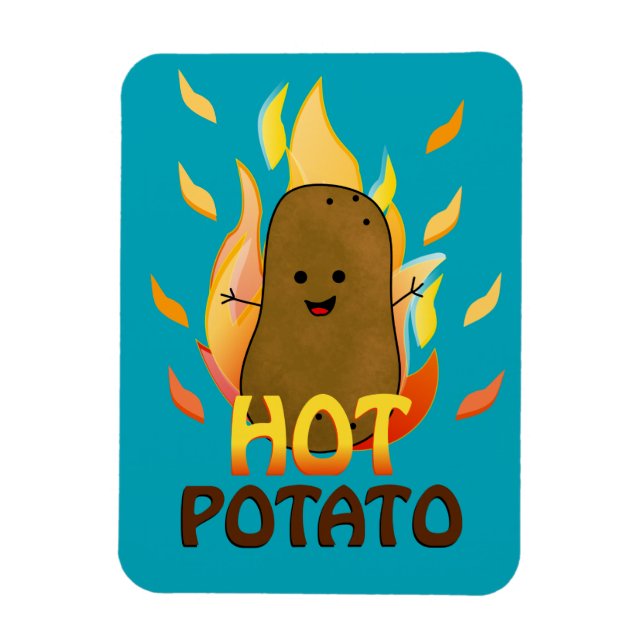 Hot Potato Magnet (Vertical)