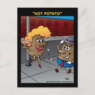 "Hot Potato" Postcard