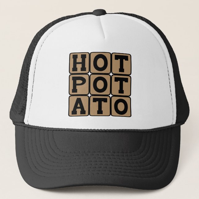 Hot Potato s Game Trucker Hat (Front)