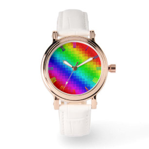 Hot Rainbow Mosaic Shimmer, Watch