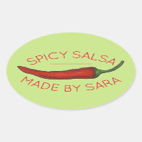 Hot Red Chile Pepper Spicy Homemade Salsa Made By