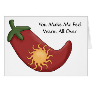 Hot Red Chilli Pepper - Love