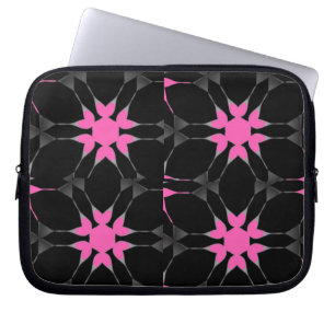 Hot retro pink laptop case