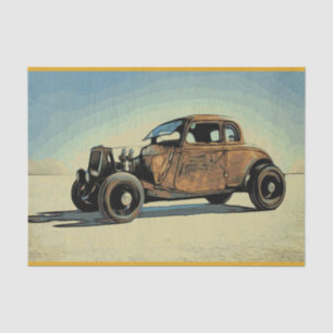 Hot Road Car Tissue Paper