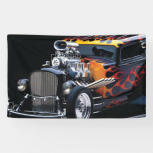 Hot rod banner