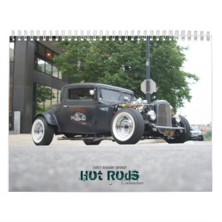 Hot Rod Calender by WRT Media Group Calendar
