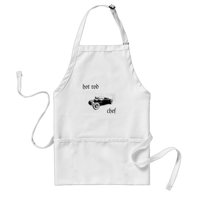 hot rod , chef standard apron (Front)