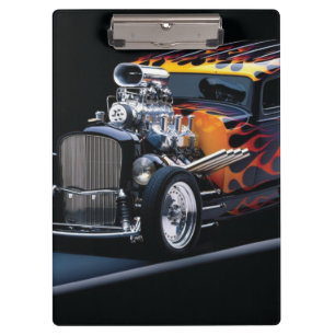 Hot rod clipboard