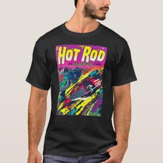 Hot Rod Comic Book Vintage Retro 50's T-Shirt