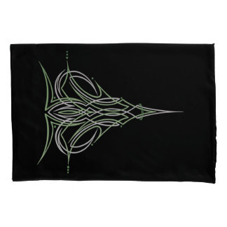 Hot Rod Custom Car Pinstripe Pinstriping Art Pillowcase