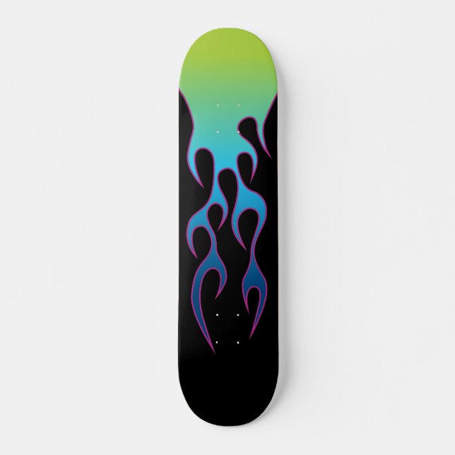 Hot Rod Flame Skateboard (Front)