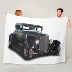 HOT ROD FLEECE BLANKET