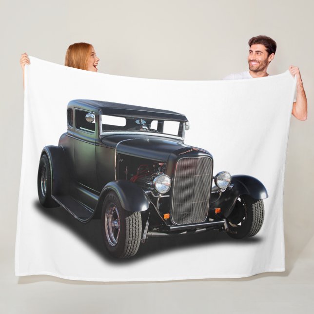 HOT ROD FLEECE BLANKET (In Situ)